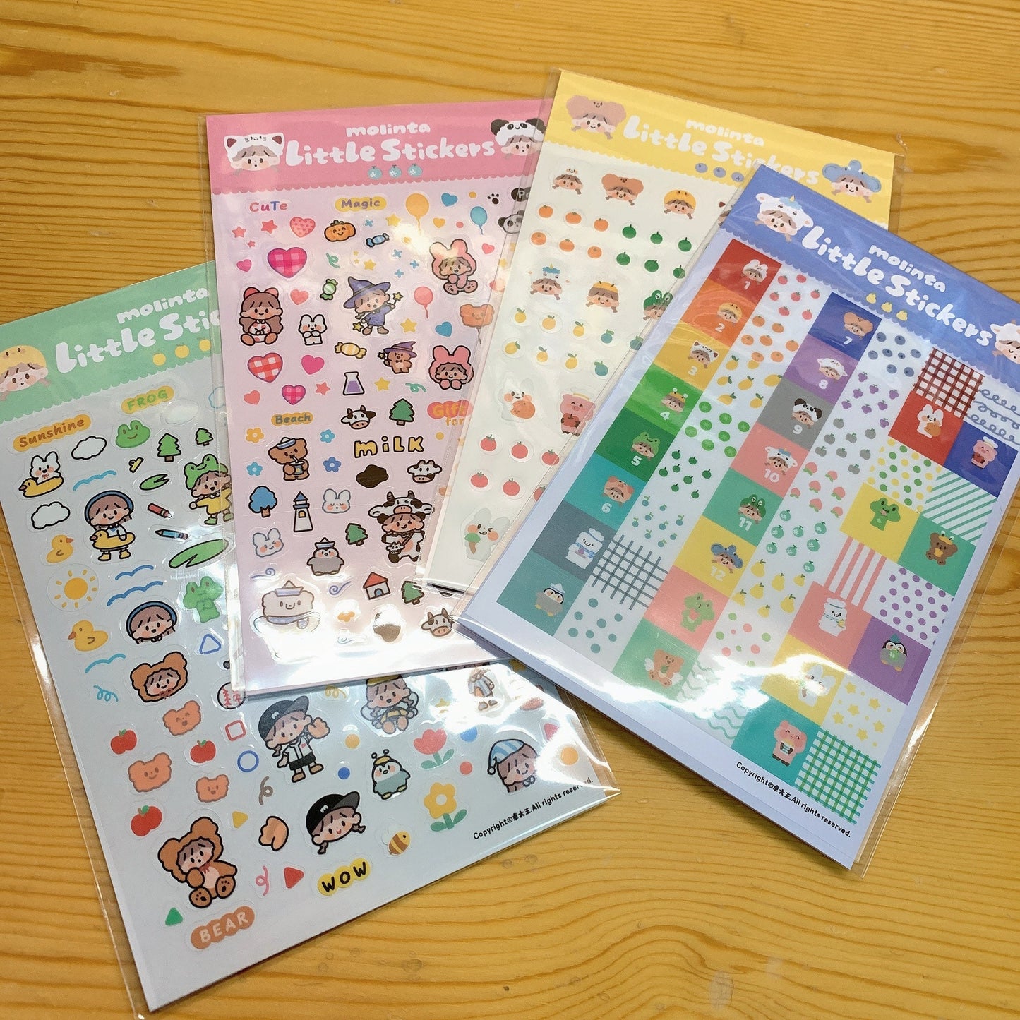 Molinta Little stickers set