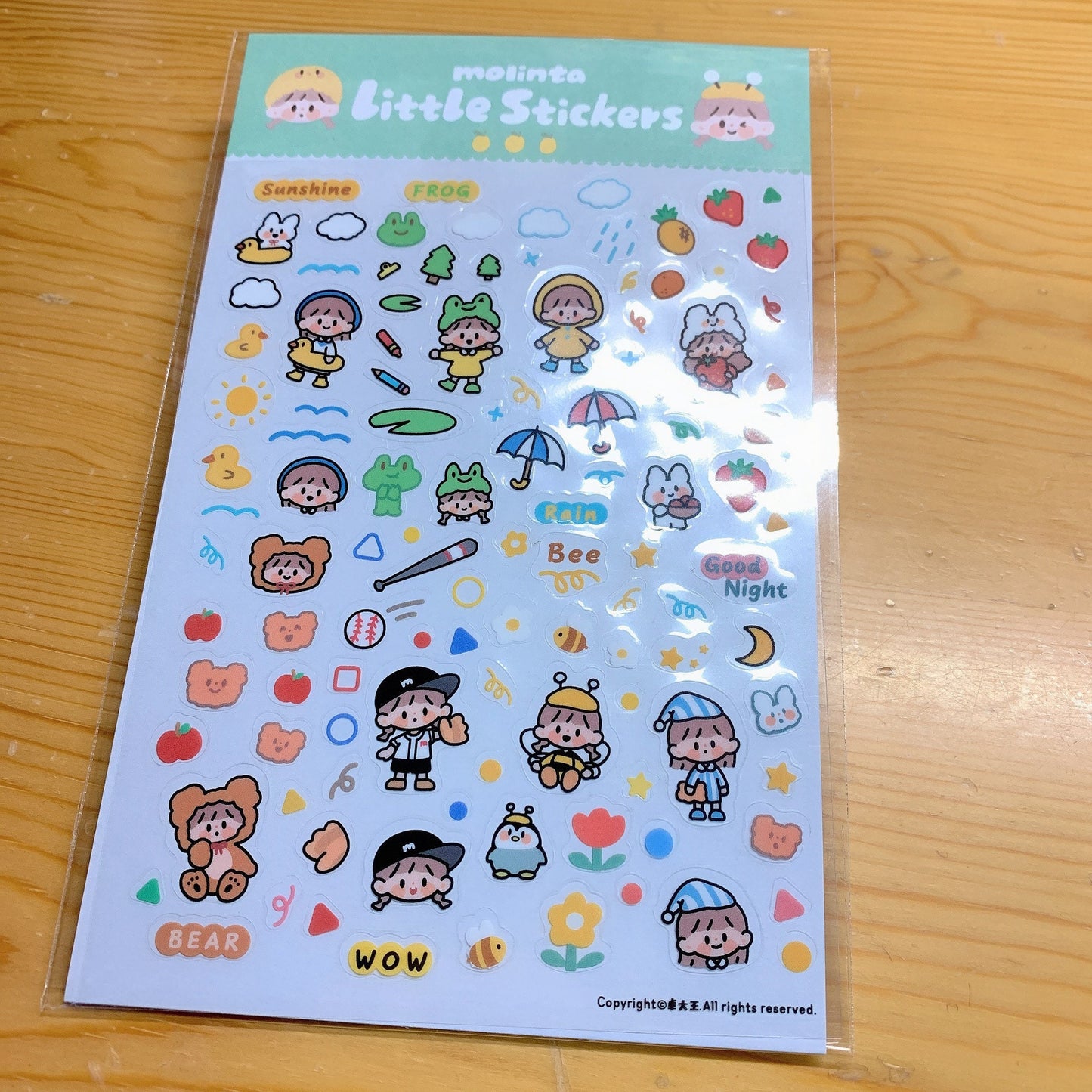 Molinta Little stickers set