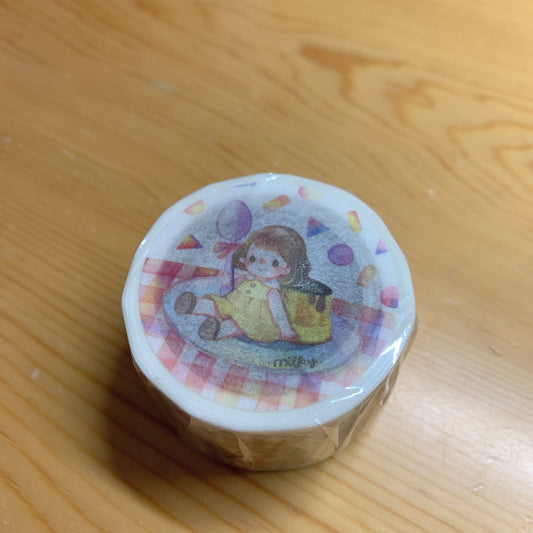 Feb. new) Diandian girl washitape