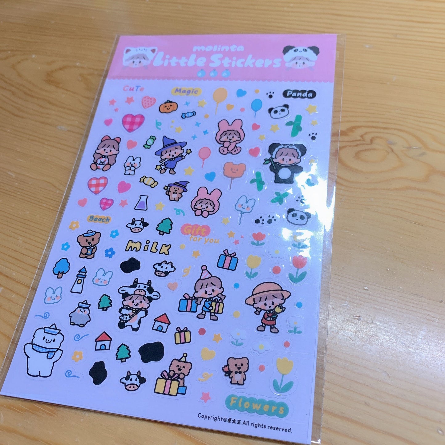 Molinta Little stickers set