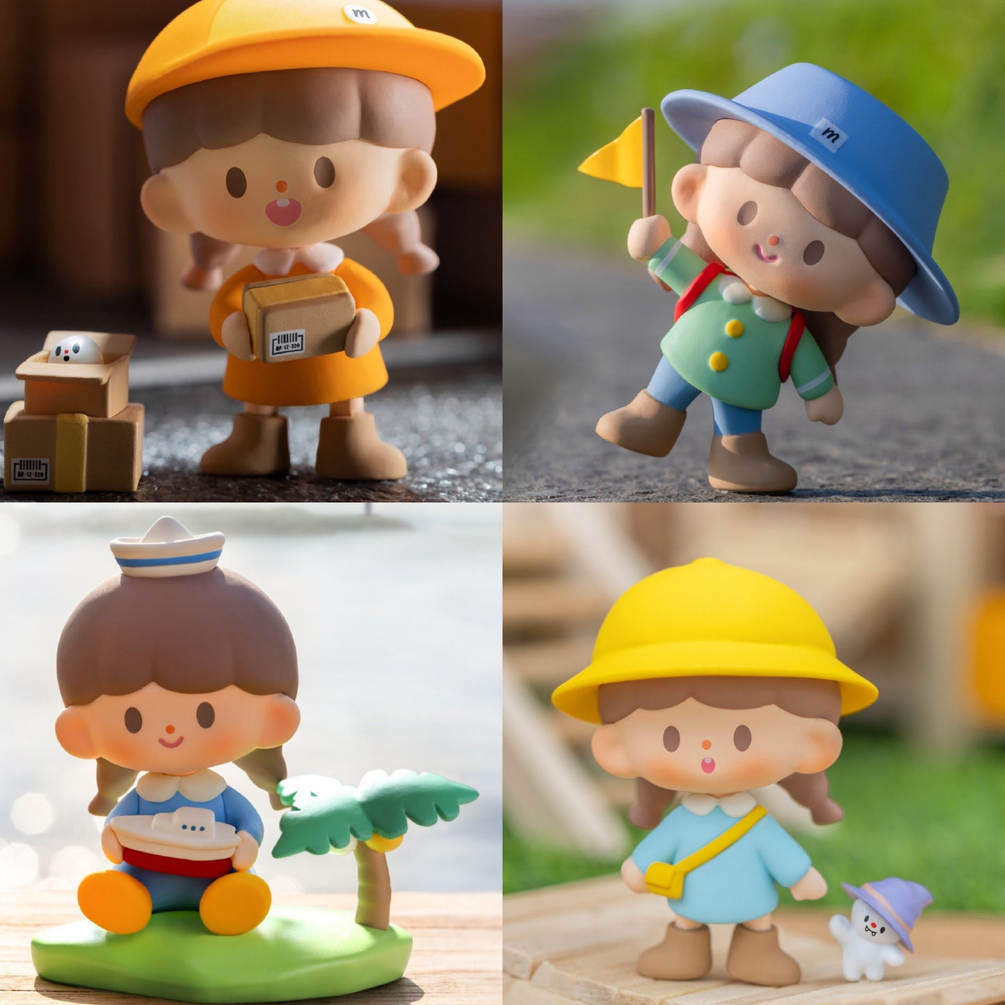 Molinta blind box toys 「who is little witch」series 3