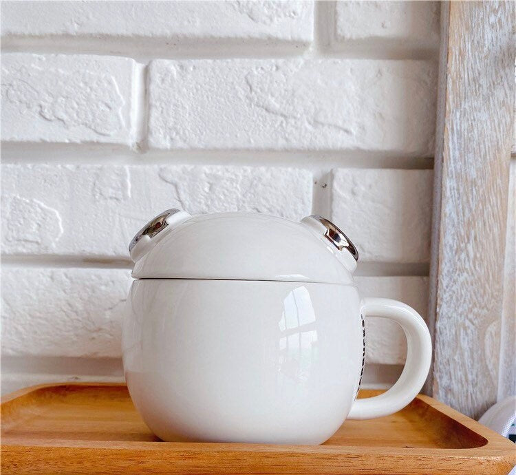 Starbucks China 450ml 2021 space bear mug (with cover)
