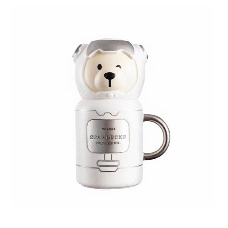 Starbucks China 355ml+199ml 2021 space bear mug set