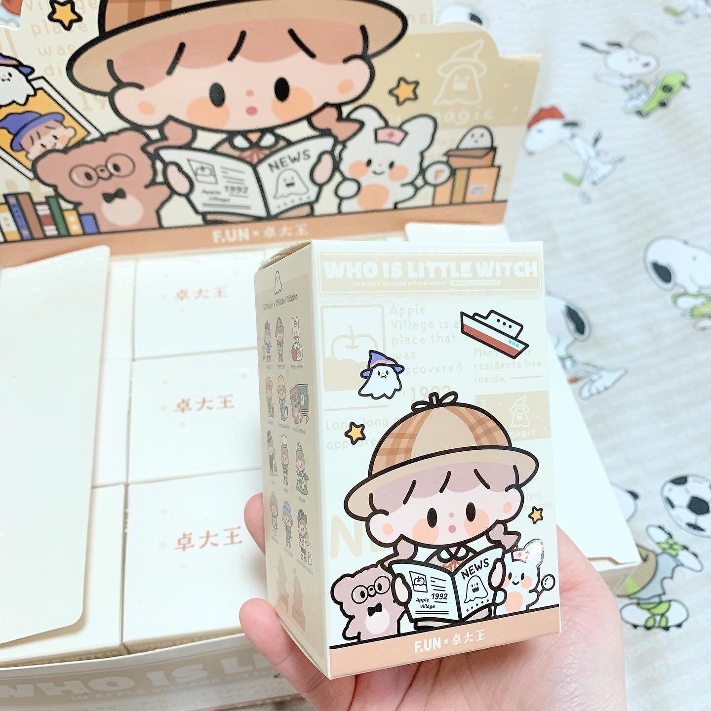 Molinta blind box toys 「who is little witch」series 3