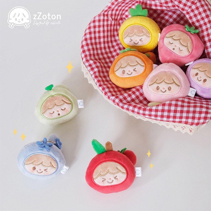 Molinta fruit plush chain toy series