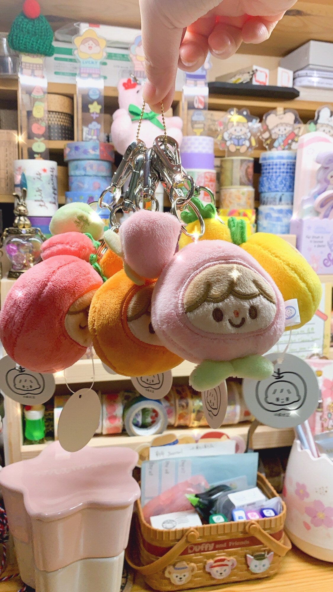 Molinta fruit plush chain toy series