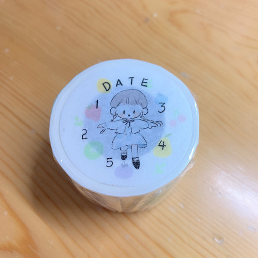Molinta fruit dates washitape