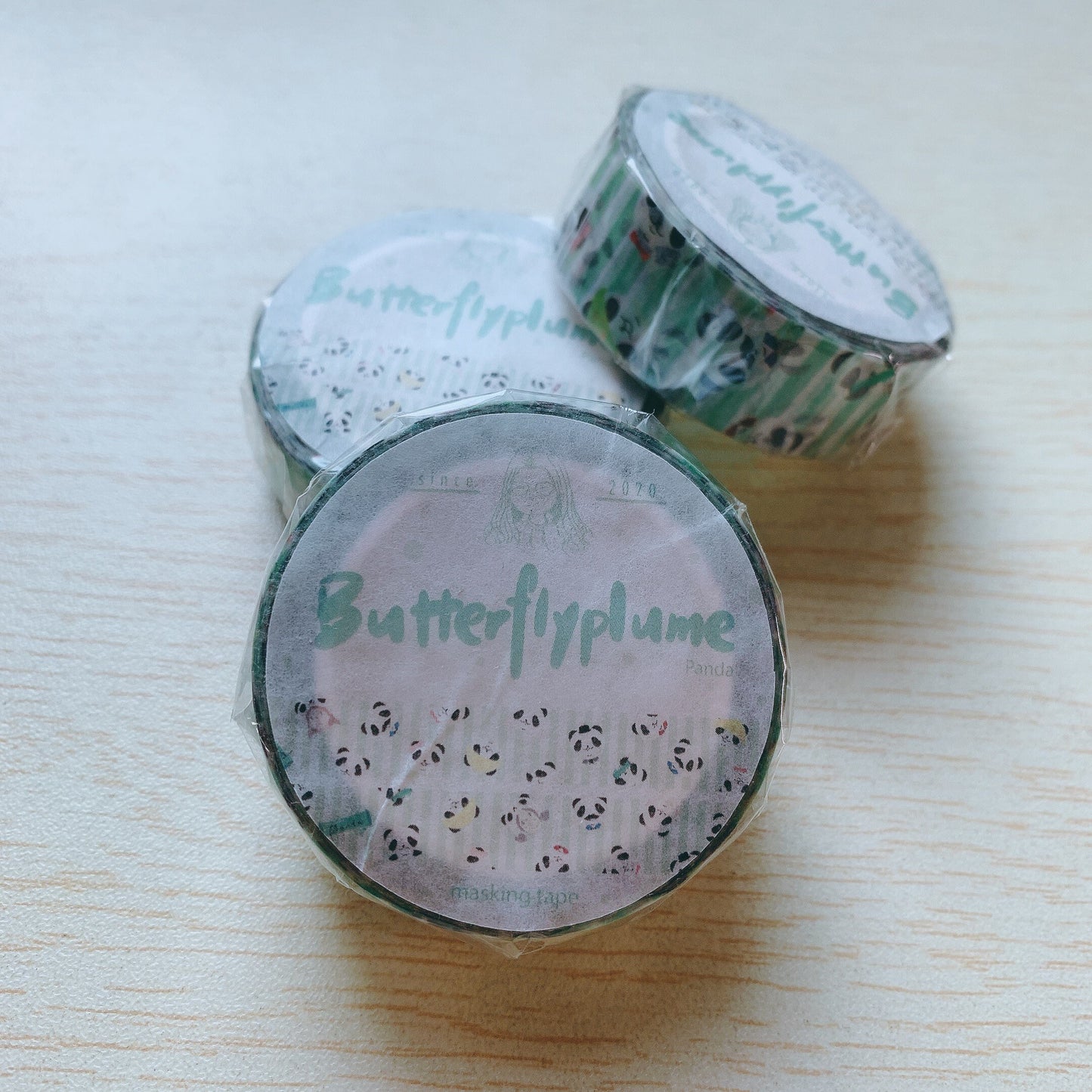 Butterflyplume washitape Panda