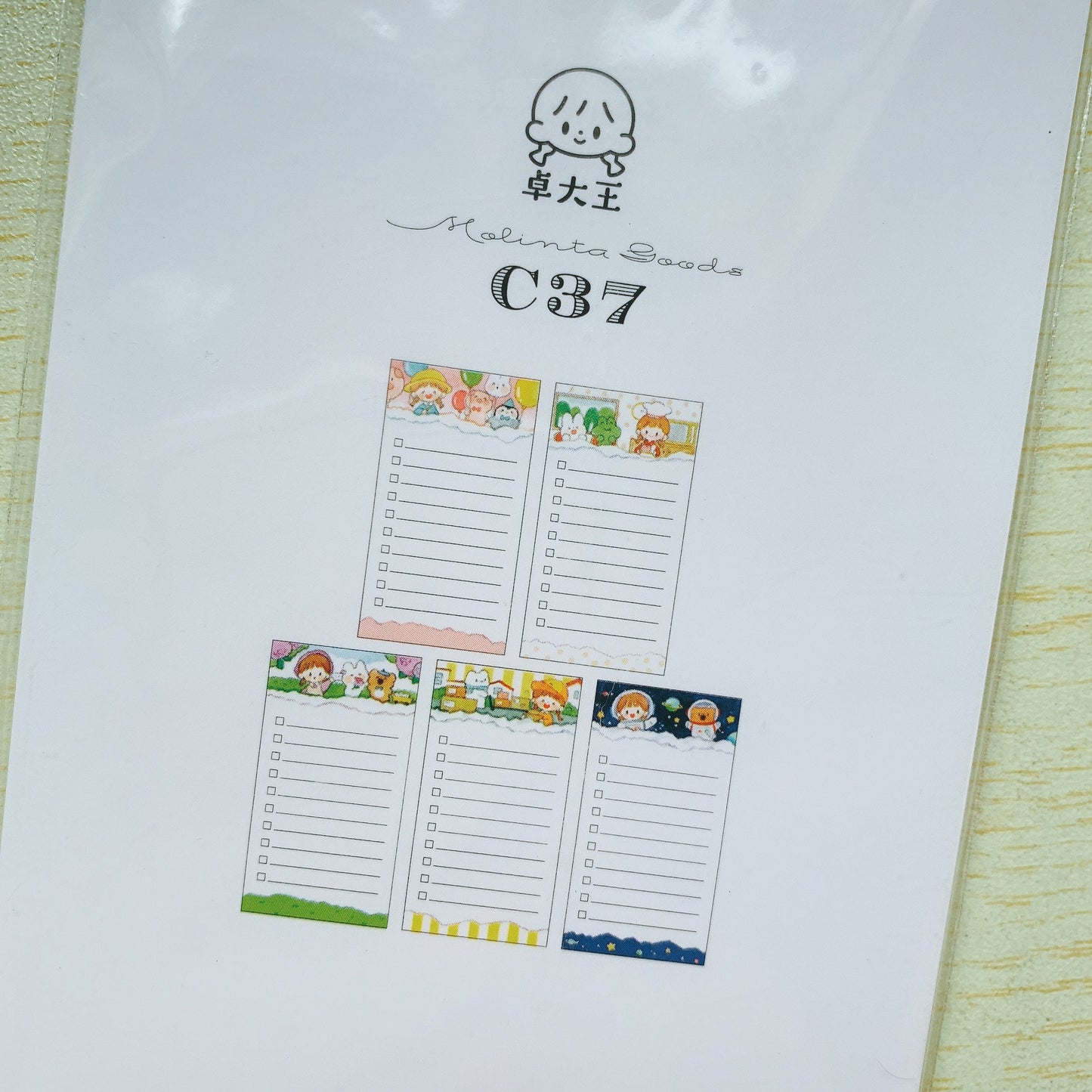 Molinta hydrangea girl to do list pad
