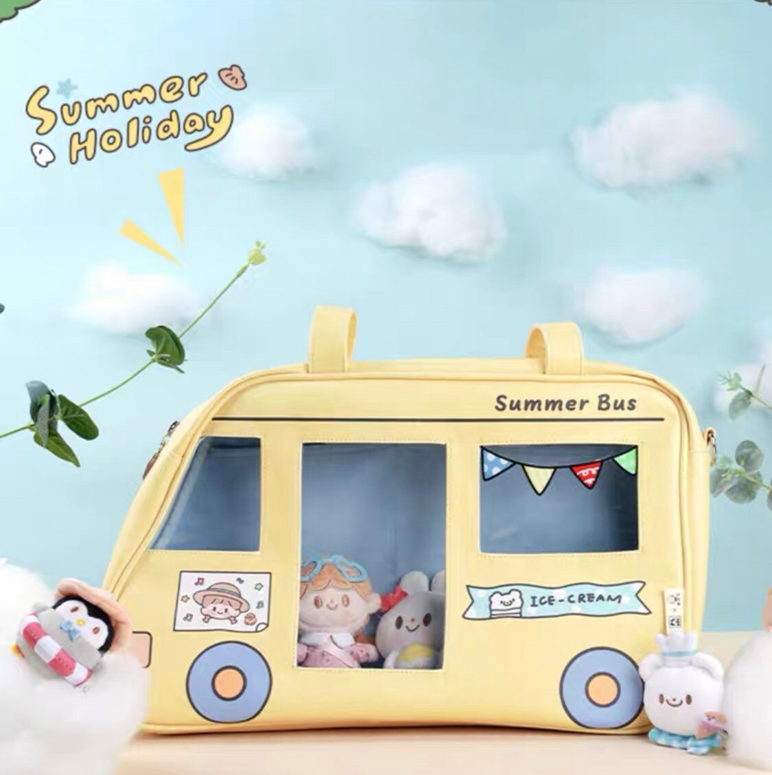 Molinta summer holiday series summer bus bag