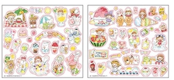 Molinta ice-cold drink sticker pack