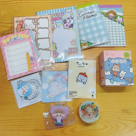 SALE kawaii artist stationery set 5