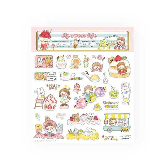 Molinta ice-cold drink sticker pack