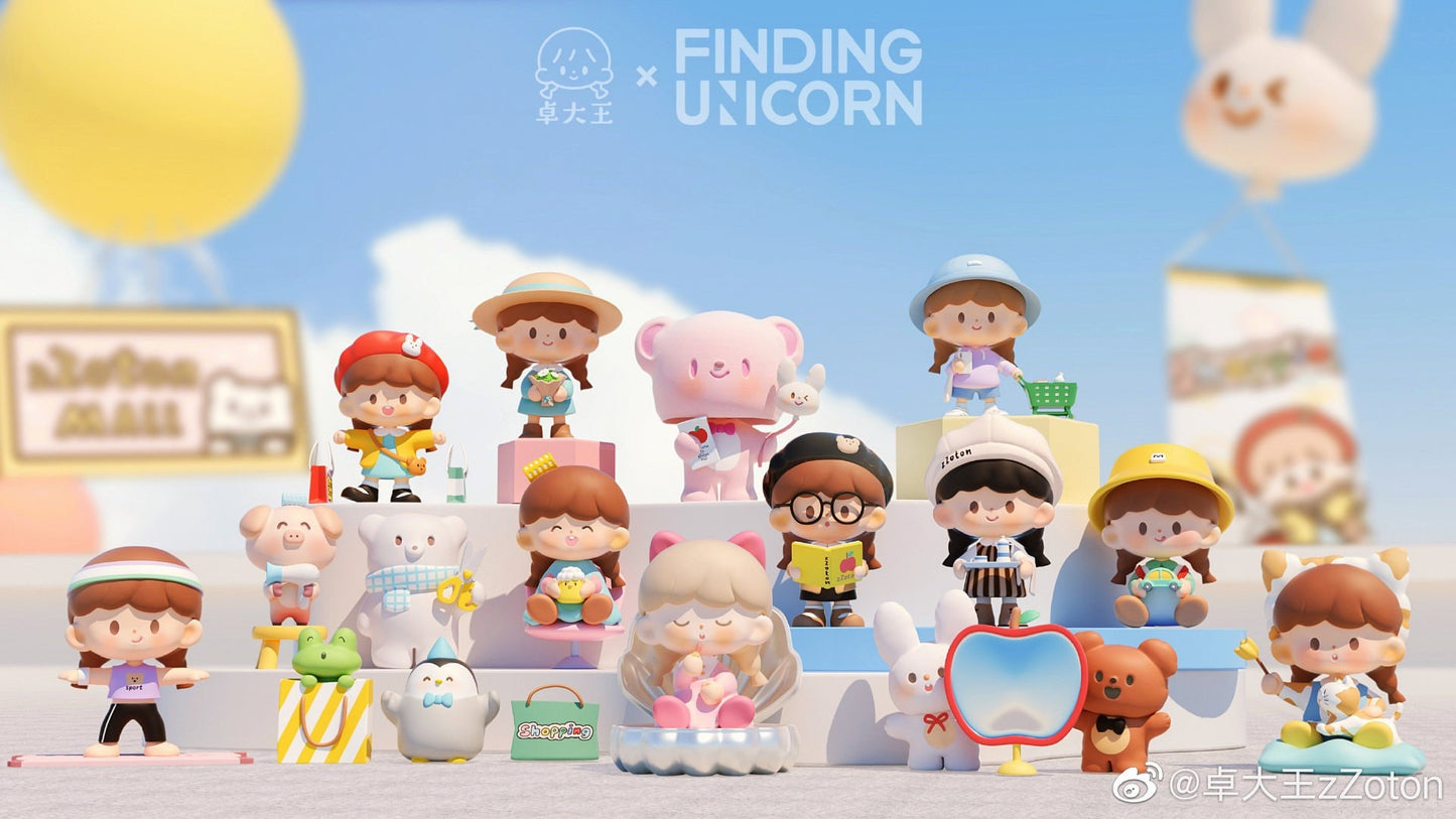 Molinta blind box toys 「shopping mail」series 4