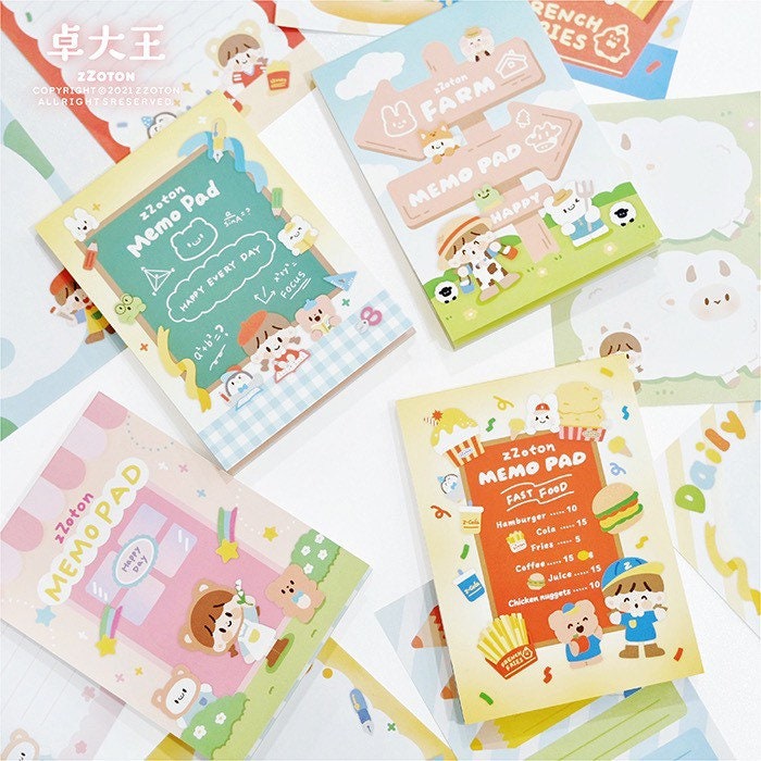 Molinta scene memo pad set