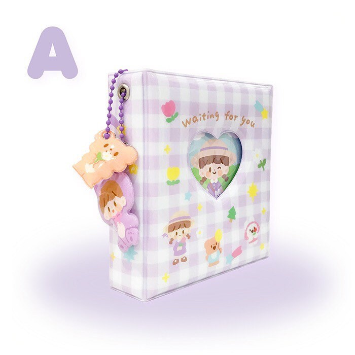 Molinta kawaii loose-leaf small photos album
