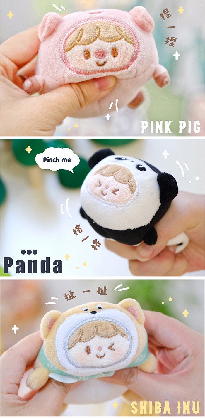 Molinta kawaii little plush toys（pinch toy）