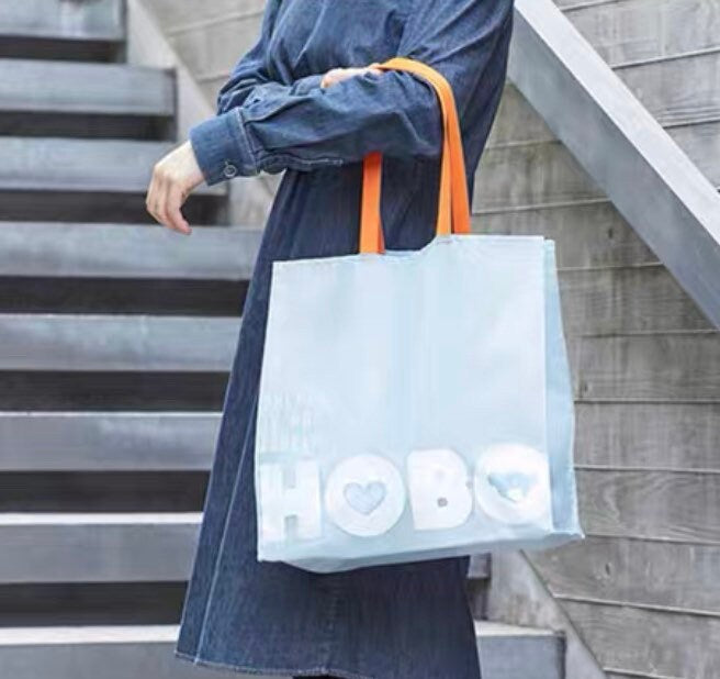 Hobonichi colorful tote bag