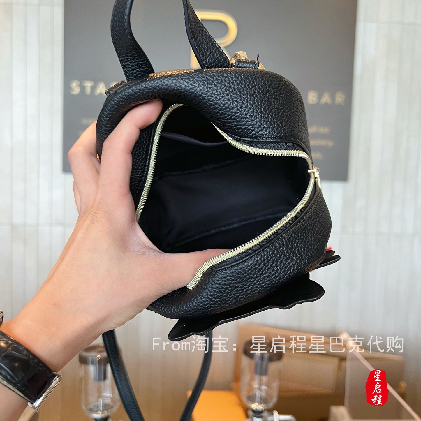 Starbucks China 350ml 2021 Halloween black vacuum cup with black cat backpack