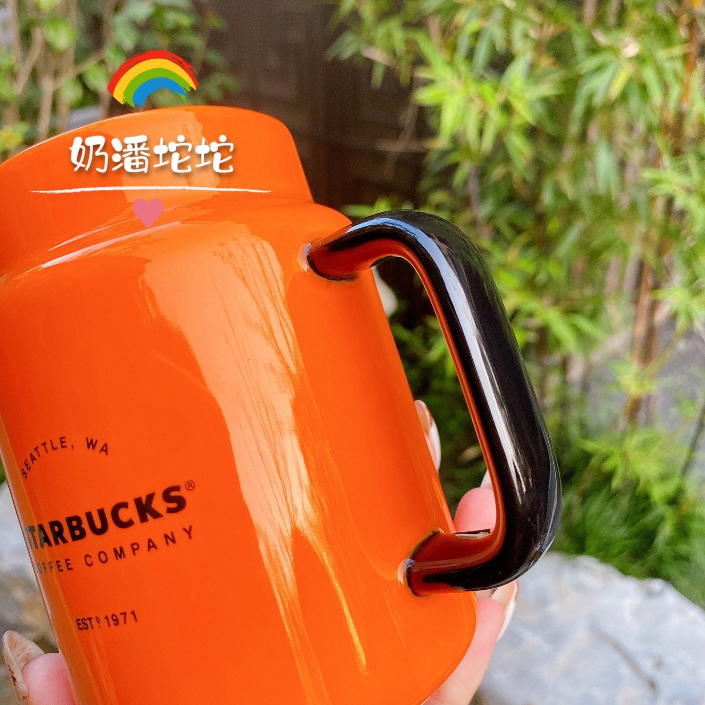Starbucks China 435ml 2020 Halloween pumpkin ceramics cup