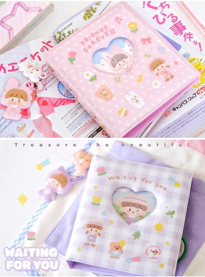 Molinta kawaii loose-leaf small photos album