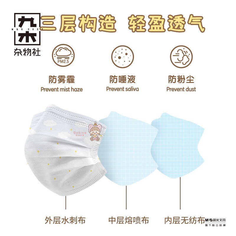 Molinta 「Baking Park」series stationery Mask set