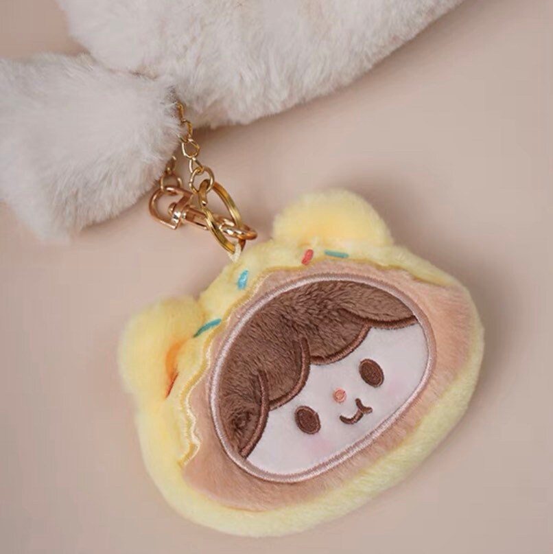 Molinta 「Baking Park」series stationery plush bag with pudding toy