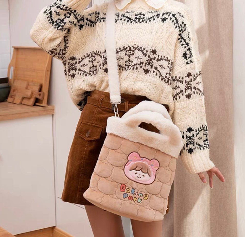 Molinta 「Baking Park」series stationery cookie girl plush bag