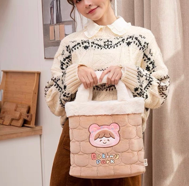 Molinta 「Baking Park」series stationery cookie girl plush bag