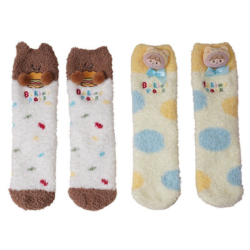 Molinta 「Baking Park」series stationery pudding warm stockings set