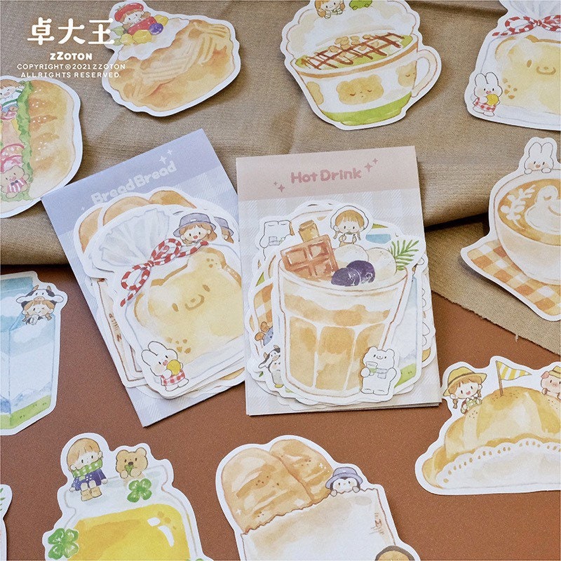 Molinta bread hot drink Memo pack