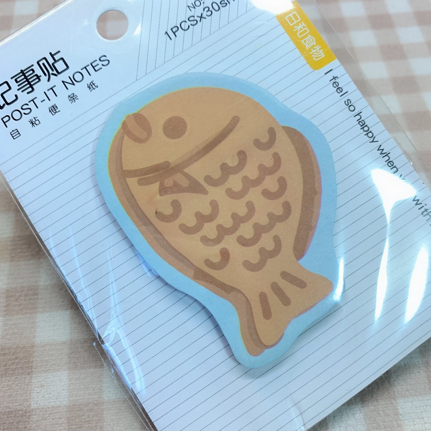Taiyaki memo pad