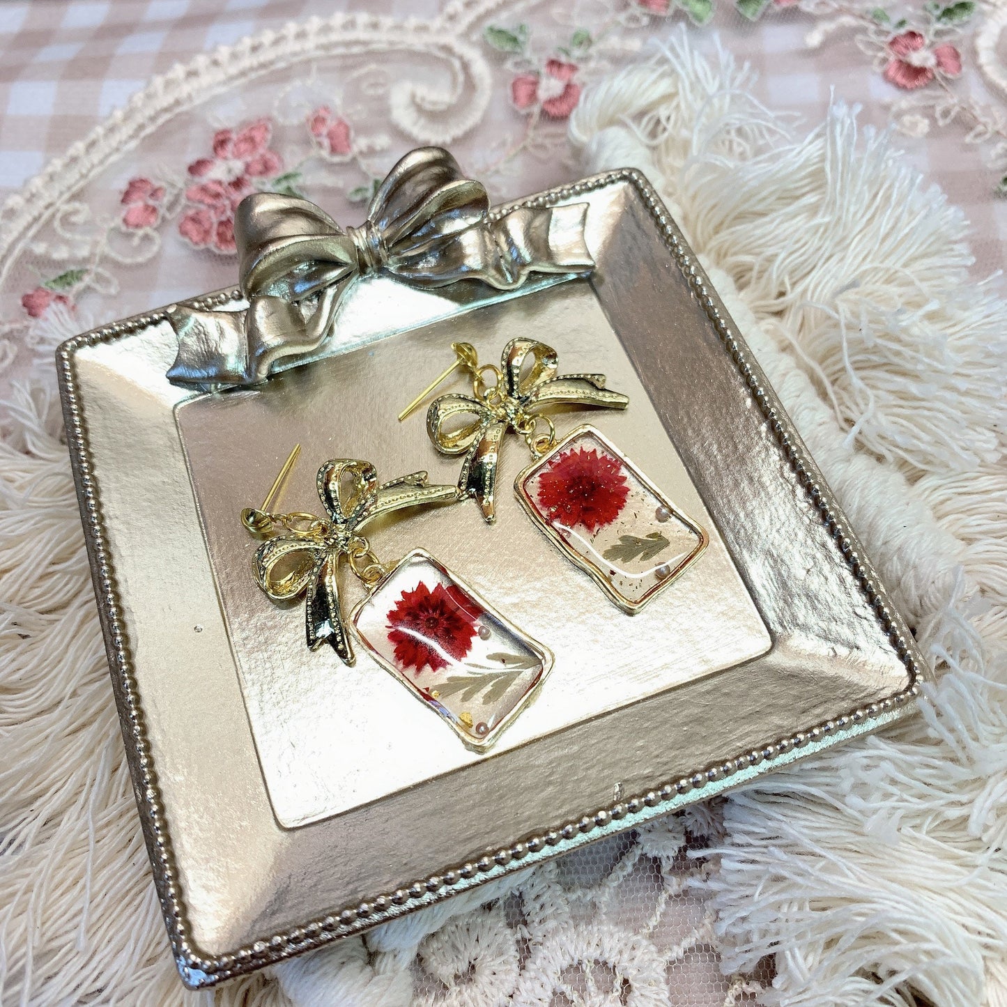 Moya handmade earrings「memory」