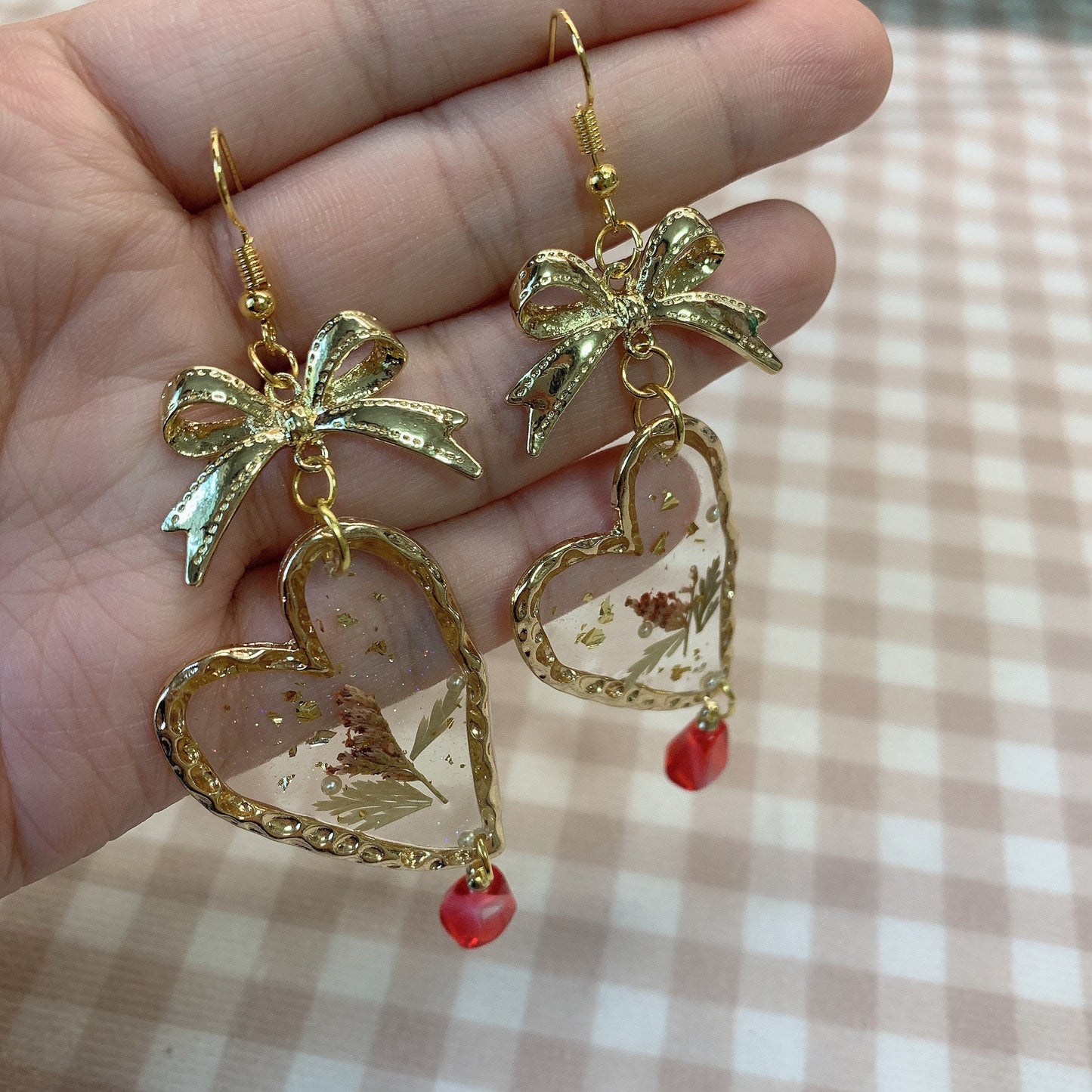 Moya handmade earrings「autumn dream」