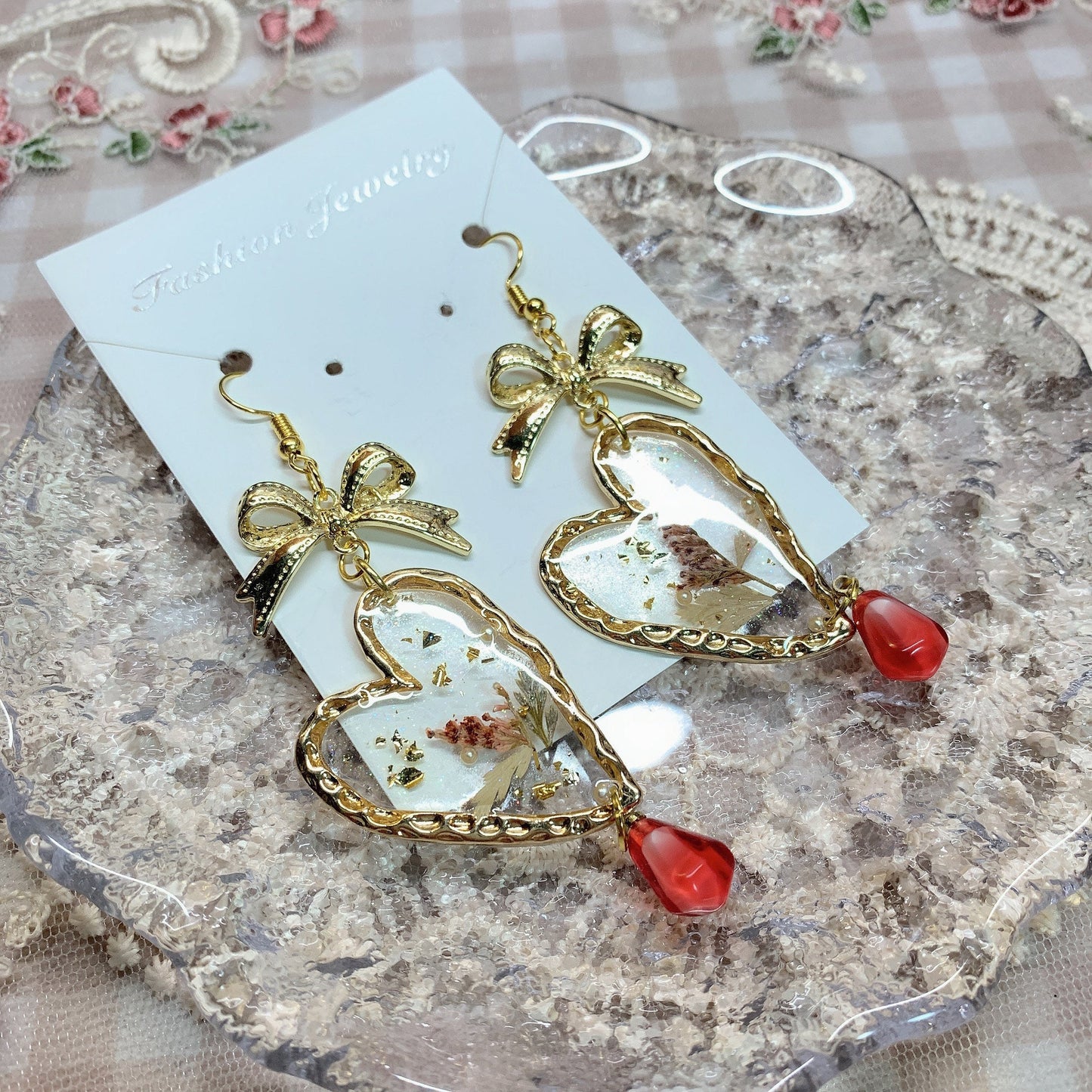 Moya handmade earrings「autumn dream」