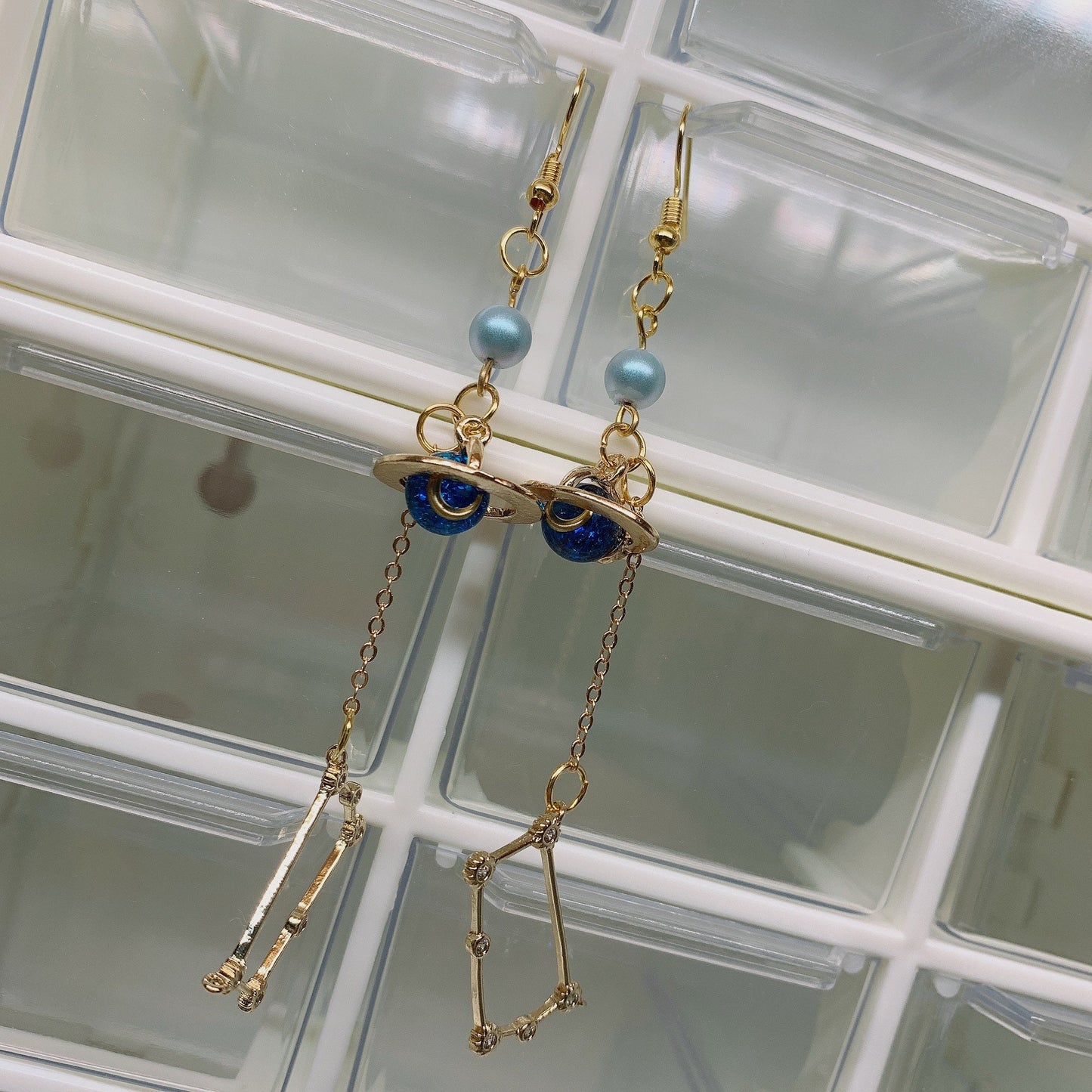 Moya handmade earrings「Stars dream」