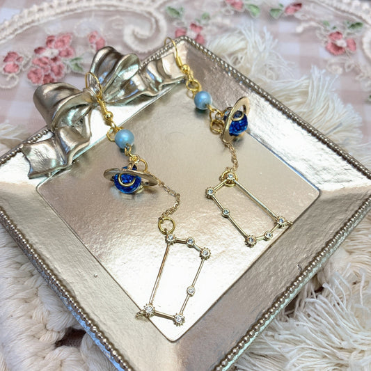 Moya handmade earrings「Stars dream」