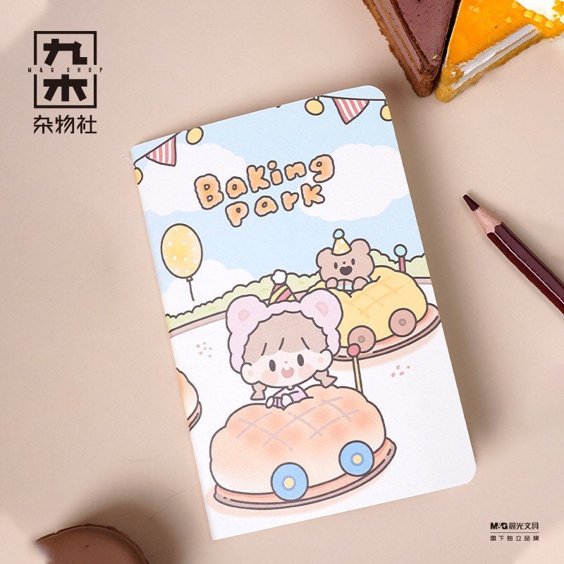 Molinta 「Baking Park」series stationery Mini notebooks set