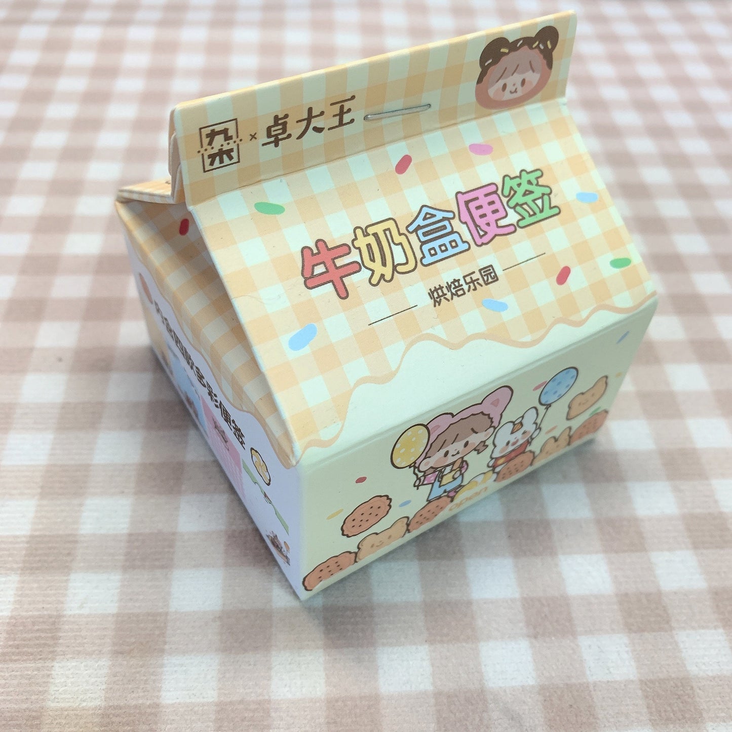Molinta 「Baking Park」series stationery milk carton memo pad