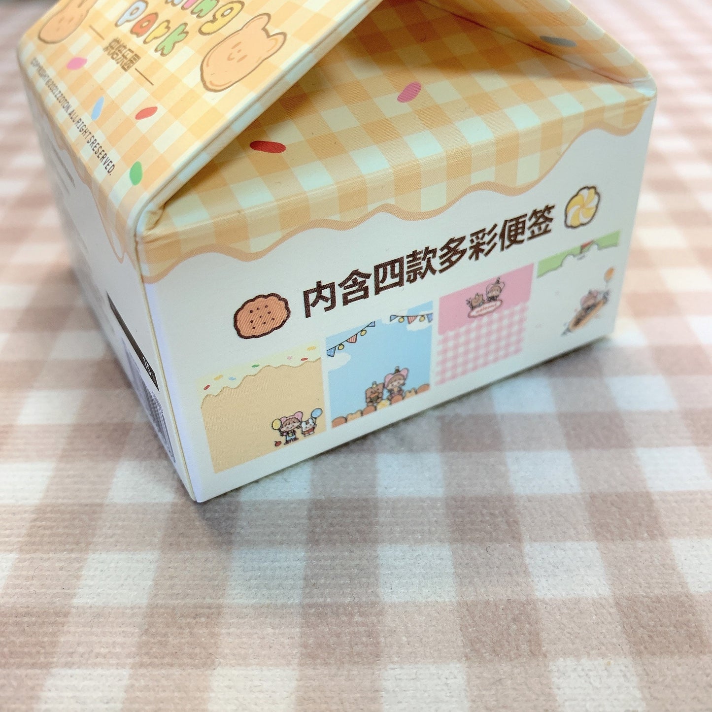 Molinta 「Baking Park」series stationery milk carton memo pad