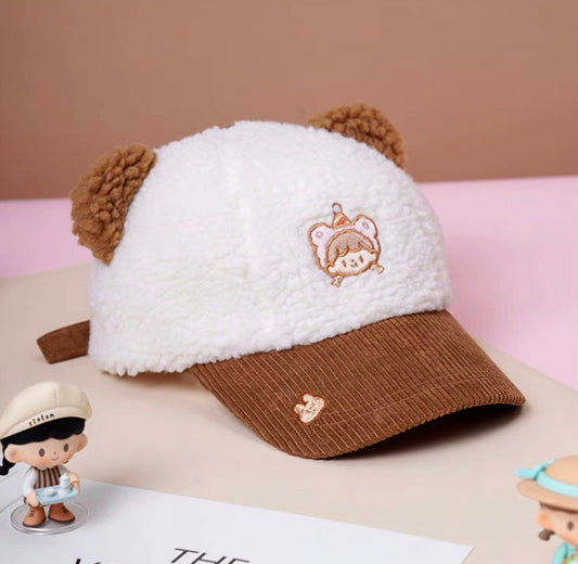 Molinta 「Baking Park」series stationery cute bear plush hat