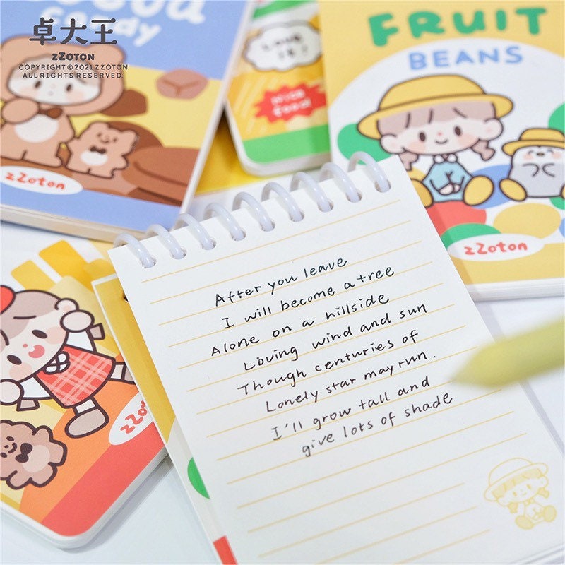Molinta snacks mini notebook