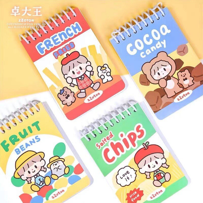 Molinta snacks mini notebook