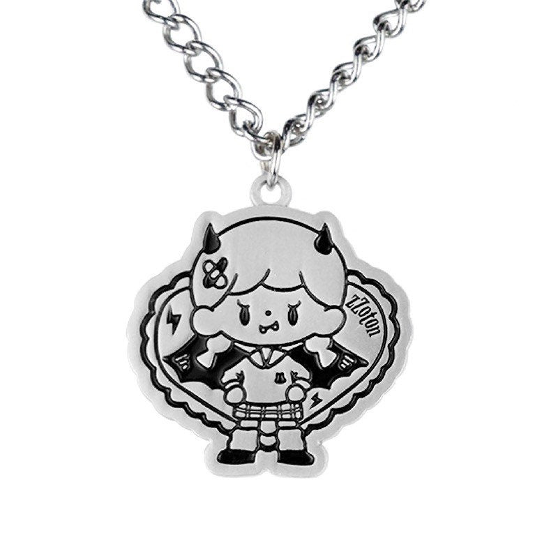 Molinta bad girl necklace and earrings set