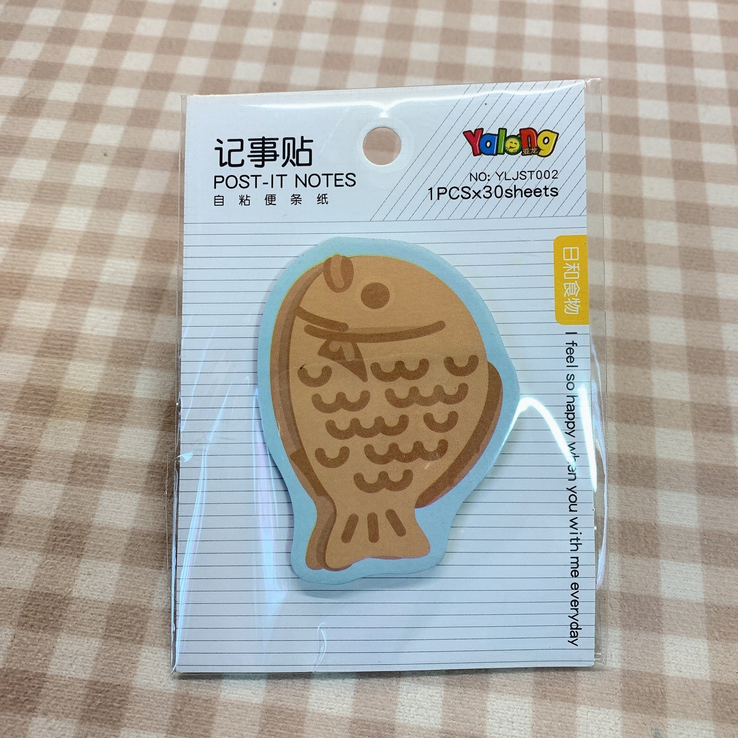 Taiyaki memo pad