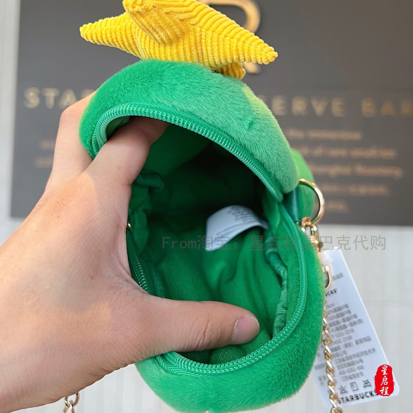 Starbucks × Thermos China 550ml 2021 Christmas penguin straw cup with plush Christmas tree cup bag