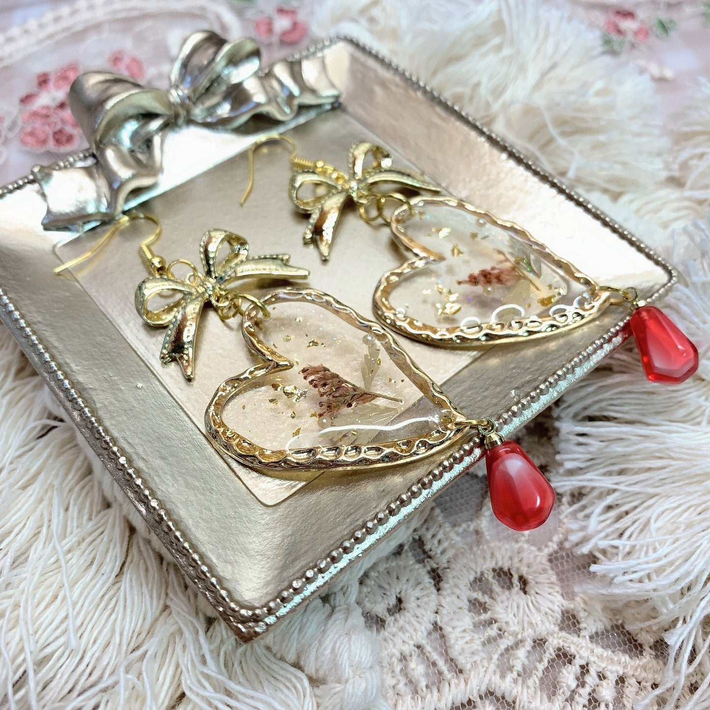 Moya handmade earrings「autumn dream」