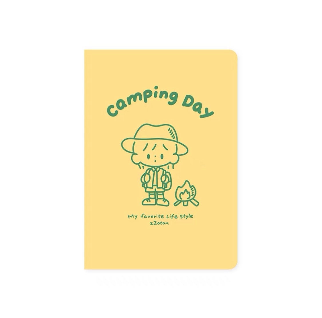 Molinta camping day journal notebook