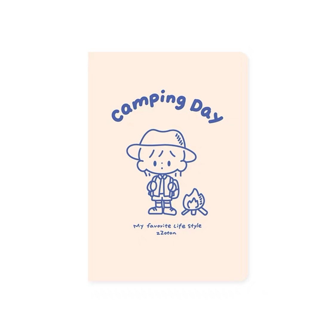 Molinta camping day journal notebook