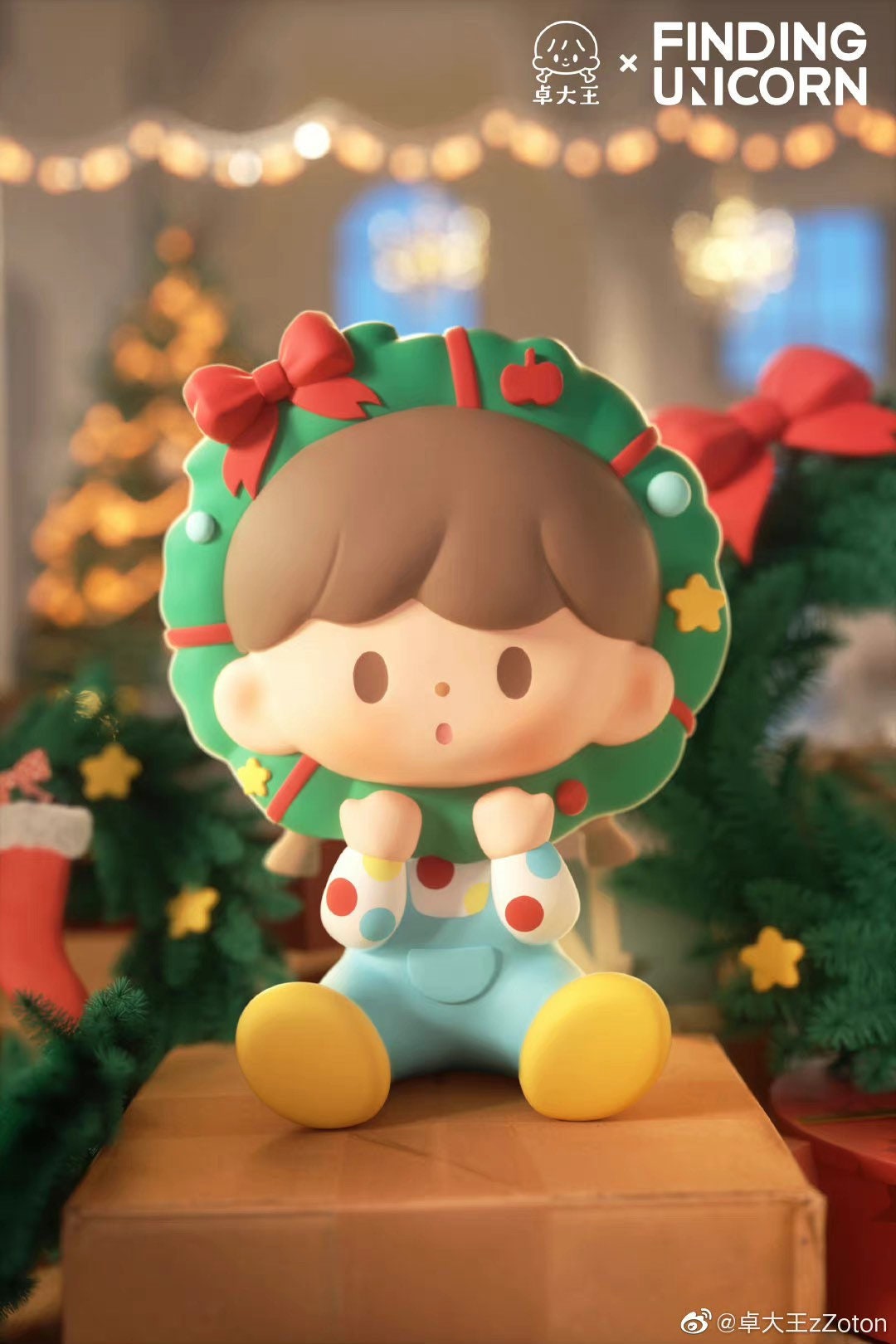Molinta blind box toys 「Christmas Holiday」series 6